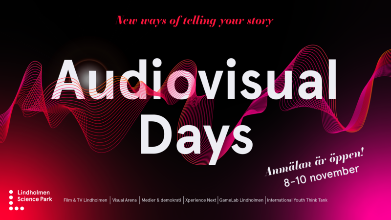 Intro platta till Audiovisual Days 2023